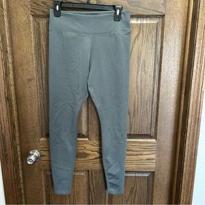 Nike Girls Gray High-Waist Leggings
